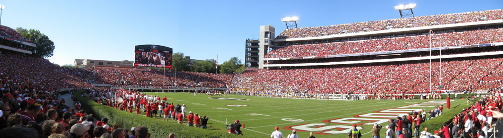 Sanford Stadium in Athens